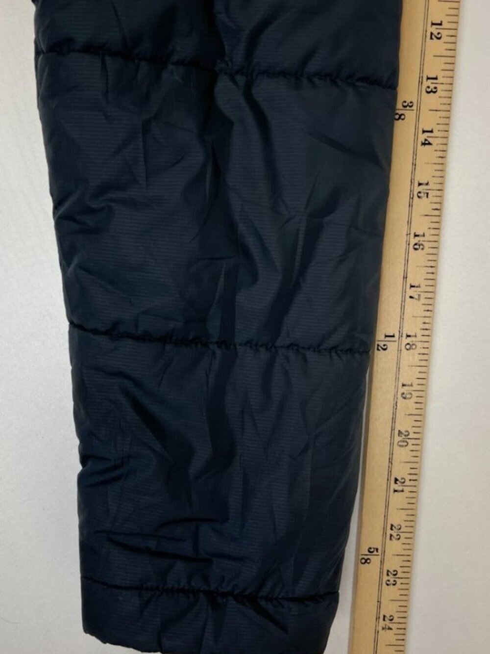 Patagonia Women's Puffer Jacket Small Grey Yellow Insulated - Picture 8 of 9